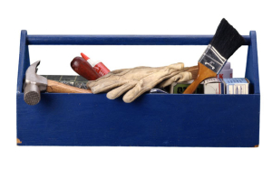 Blue Box With Assorted Tools | Rixent Risk Advisory