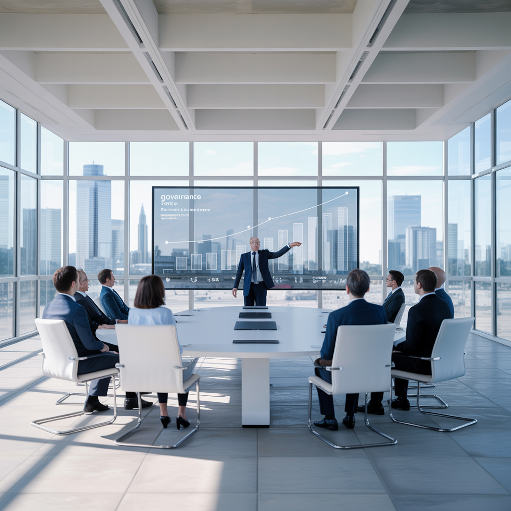 light airy corporate boardroom with whit AUwfGo3ZSriPLCROlSSs7g urEuAb3VSPaN1Ry2srt1rA | Rixent Risk Advisory