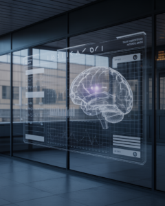 AI-powered risk dashboard with predictive indicators and early warning signals for mega-project decision-makers.