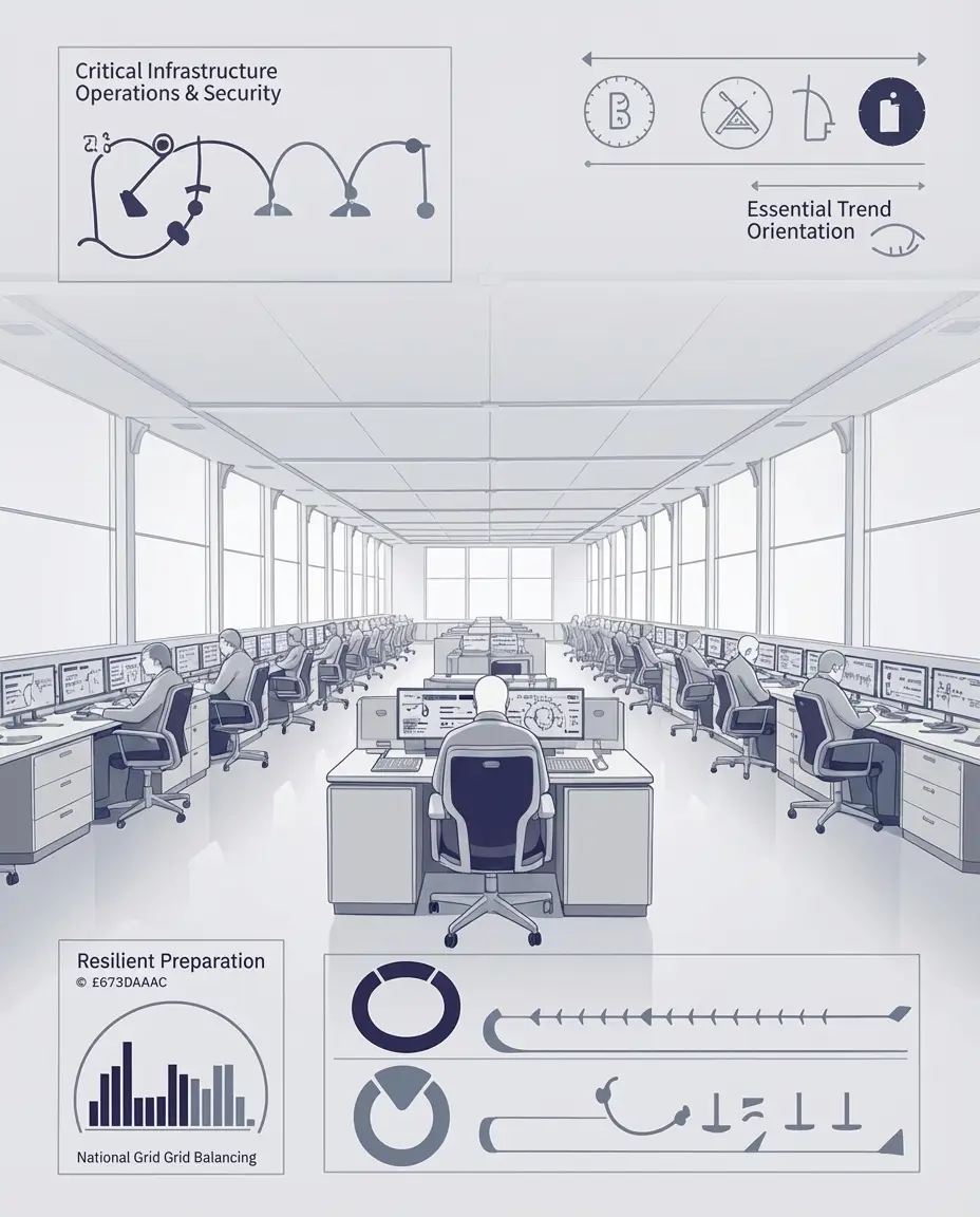 Operational resilience ensuring continuity of critical services during disruption.